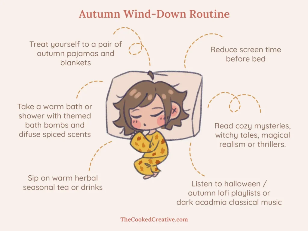 Image of 6 tips on how to craft an autumn wind down routine