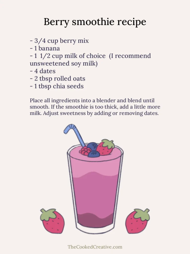 Berry smoothie recipe